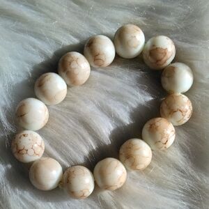 Big Heavy Glass Bracelet